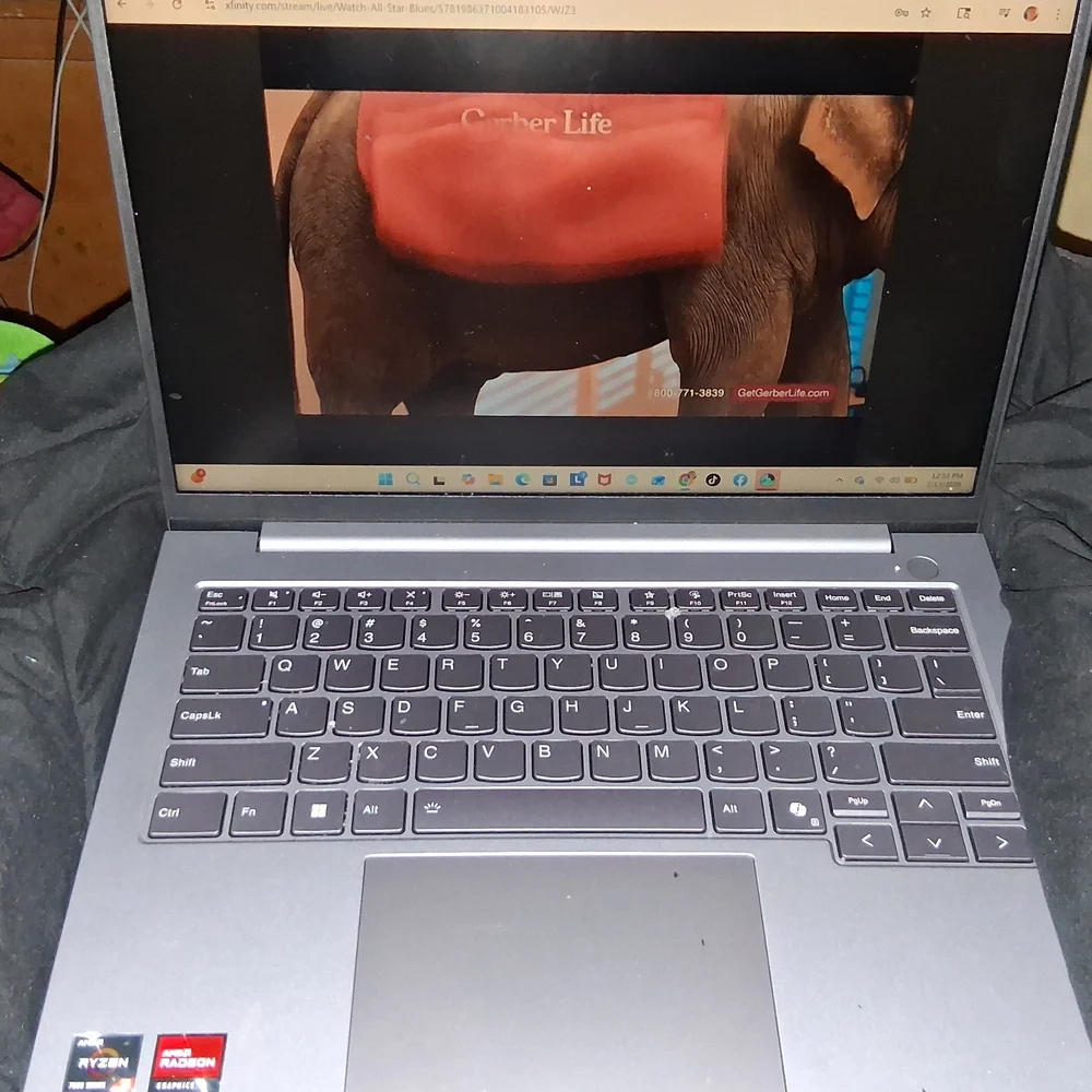 High-Performance Silver Laptop
